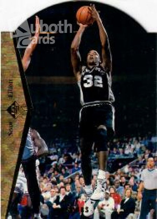 NBA 1994-95 SP Die Cuts - No D148 - Sean Elliott