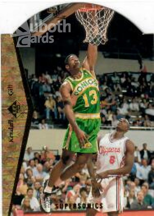 NBA 1994-95 SP Die Cuts - No D155 - Kendall Gill