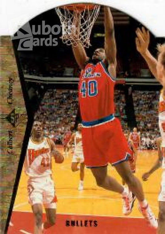 NBA 1994-95 SP Die Cuts - No D164 - Calbert Cleaney