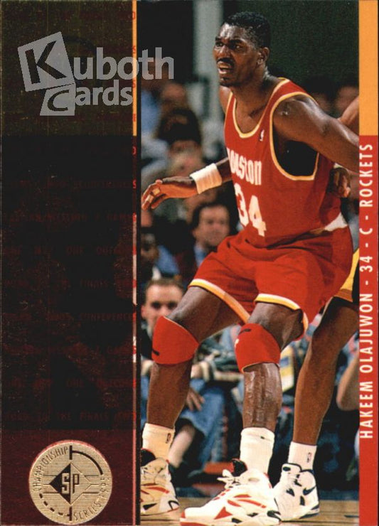 NBA 1994-95 SP Championship - No 10 - Hakeem Olajuwon