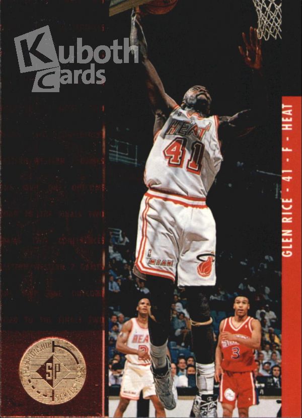 NBA 1994-95 SP Championship - No 14 - Glen Rice