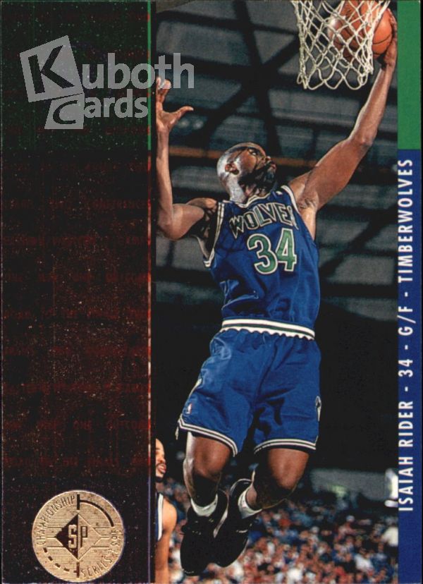 NBA 1994-95 SP Championship - No 16 - Isaiah Rider