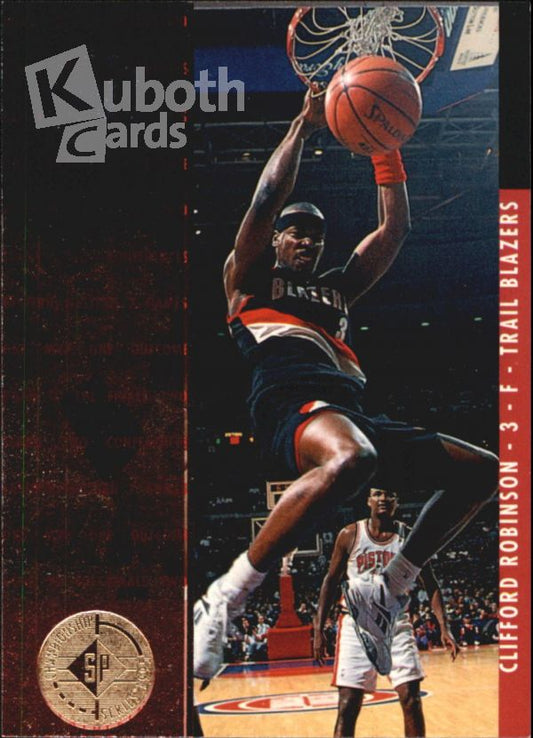 NBA 1994-95 SP Championship - No 22 - Clifford Robinson