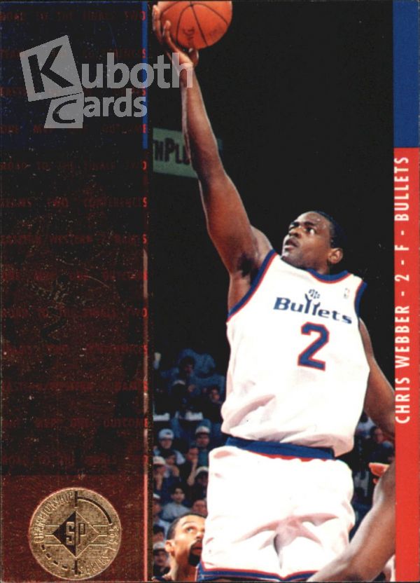 NBA 1994-95 SP Championship - No 27 - Chris Webber