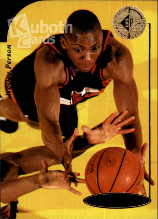 NBA 1994-95 SP Championship - No 111 - Wesley Person