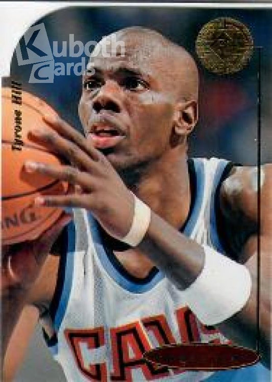 NBA 1994-95 SP Championship Die Cuts - No 44 - Tyrone Hill