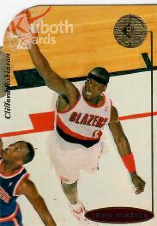 NBA 1994-95 SP Championship Die Cuts - No 113 - Clifford Robinson