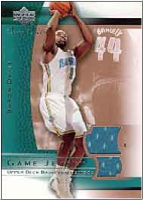 NBA 2003 / 04 Sweet Shot Jerseys - No BD-J - Baron Davis