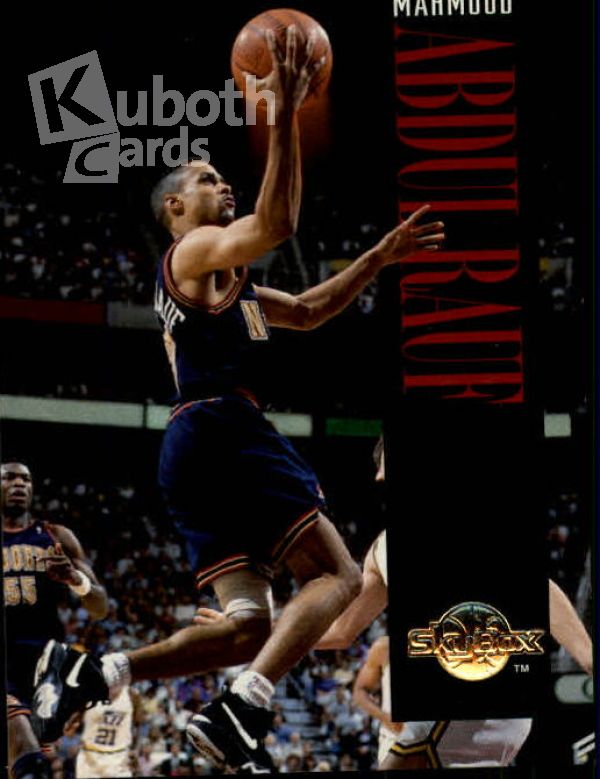 NBA 1994-95 SkyBox Premium - No 40 - Mahmoud Abdul-Rauf