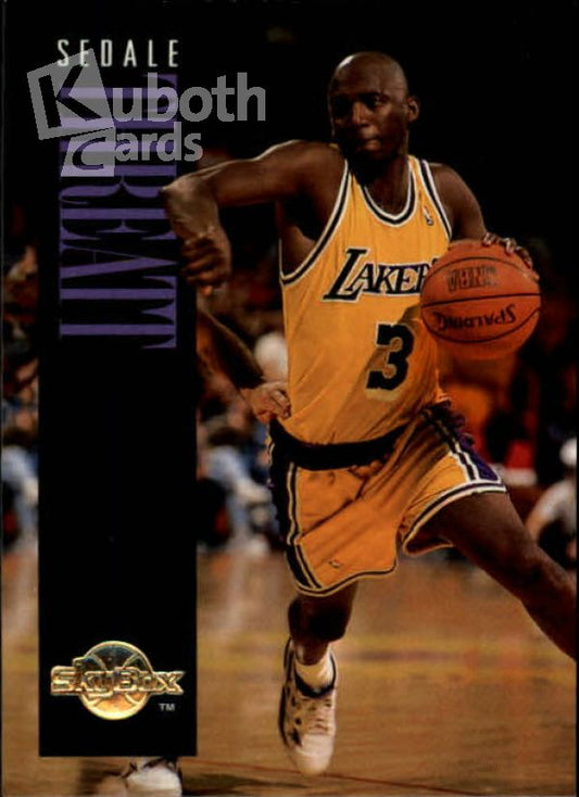 NBA 1994-95 SkyBox Premium - No 83 - Sedale Threatt