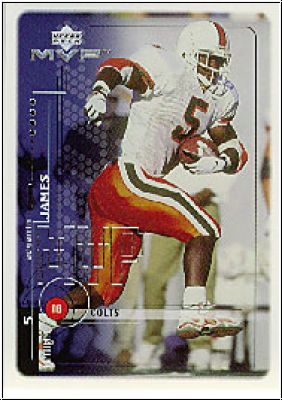 NFL 1999 Upper Deck MVP - No 206 - Edgerrin James