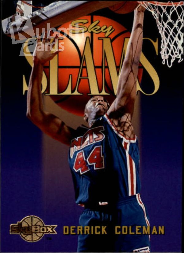 NBA 1994-95 SkyBox Premium - No 303 - Derrick Coleman