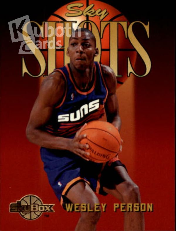 NBA 1994-95 SkyBox Premium - No 322 - Wesley Person