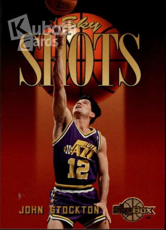 NBA 1994-95 SkyBox Premium - No 324 - John Stockton