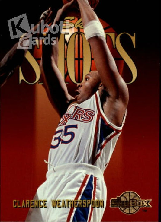 NBA 1994-95 SkyBox Premium - No 325 - Clarence Weatherspoon