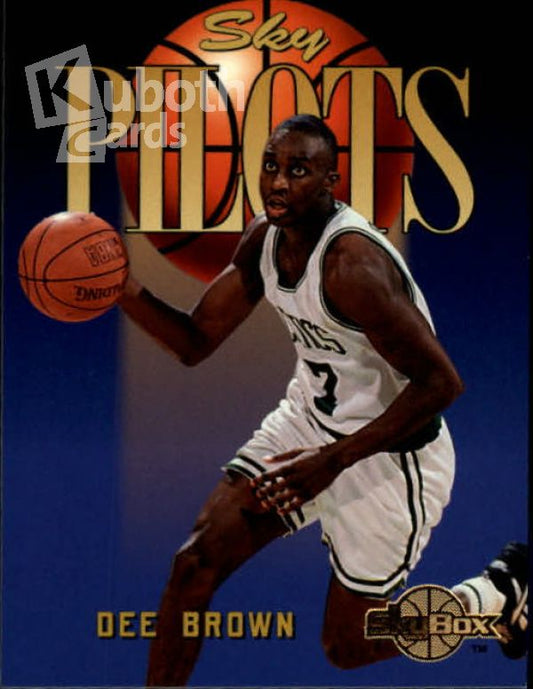 NBA 1994-95 SkyBox Premium - No 340 - Dee Brown