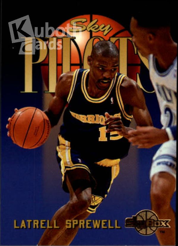 NBA 1994-95 SkyBox Premium - No 348 - Latrell Sprewell