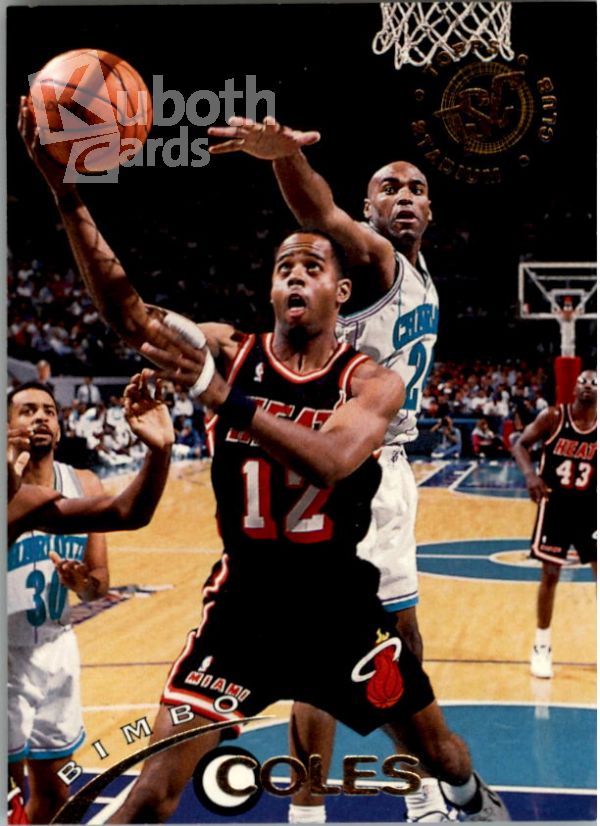 NBA 1994-95 Stadium Club - No 3 - Bimbo Coles