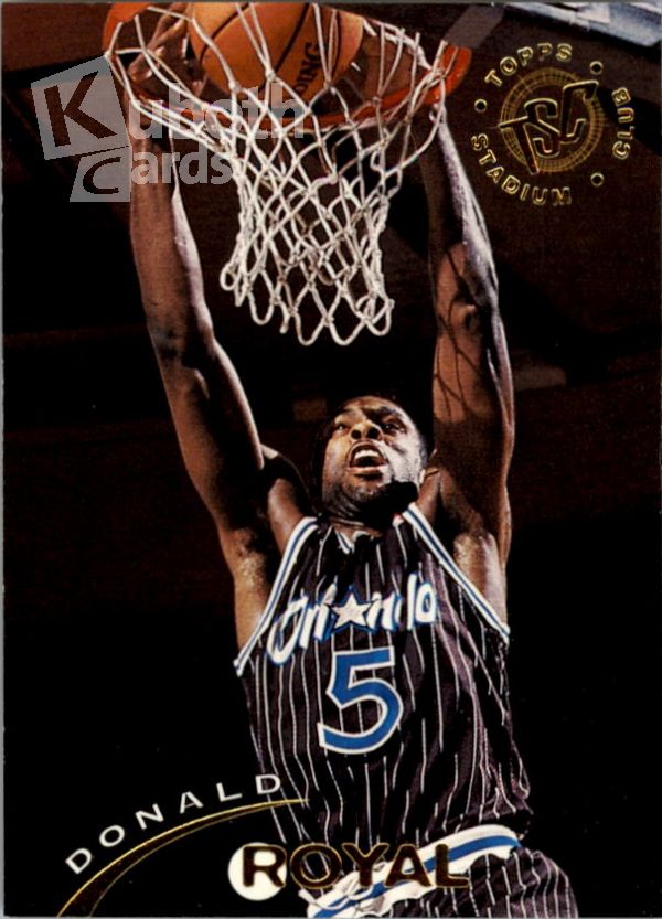 NBA 1994-95 Stadium Club - No 7 - Donald Royal