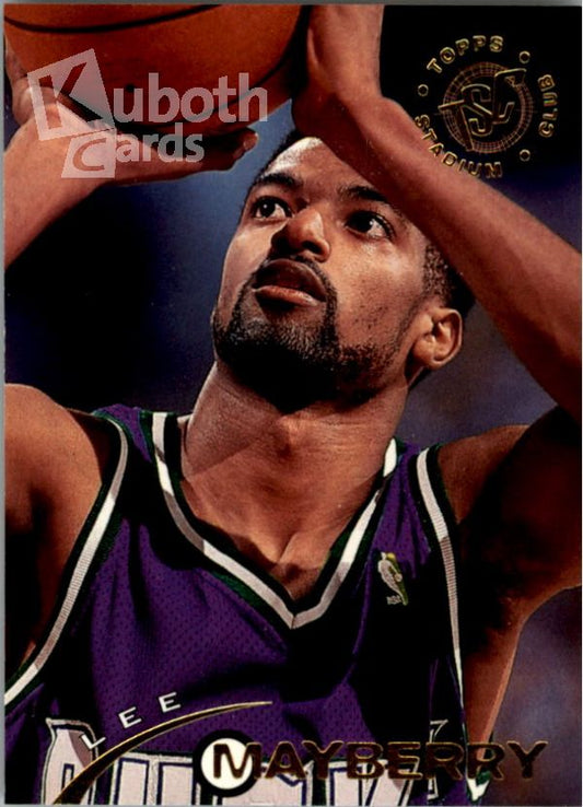 NBA 1994-95 Stadium Club - No 34 - Lee Mayberry