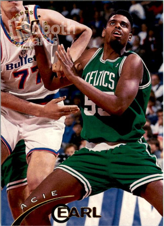 NBA 1994-95 Stadium Club - No 90 - Acie Earl