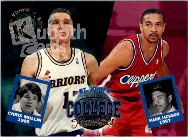 NBA 1994-95 Stadium Club - No 105 - Mark Jackson / Chris Mullin