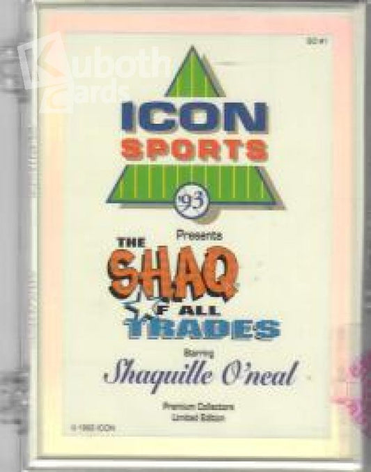 NBA 1992-93 Icon Sports Shaq of all Trades Factory Set with Pink Border - Shaquille O'Neal