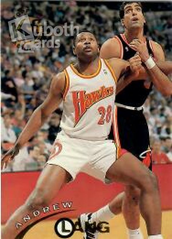 NBA 1994-95 Stadium Club - No 237 - Andrew Lang