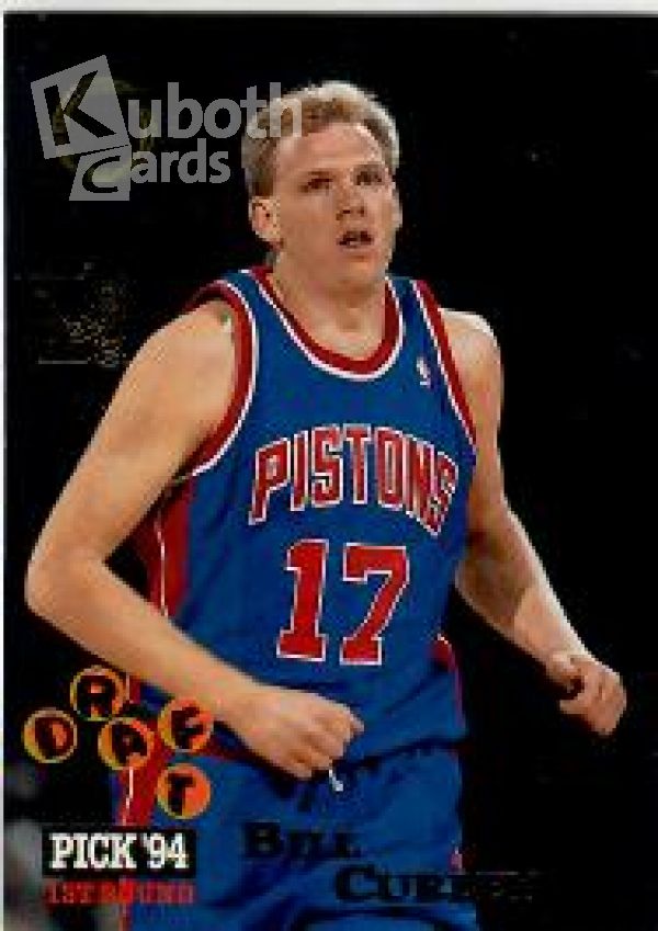 NBA 1994-95 Stadium Club First Day Issue - No 315 - Bill Curley