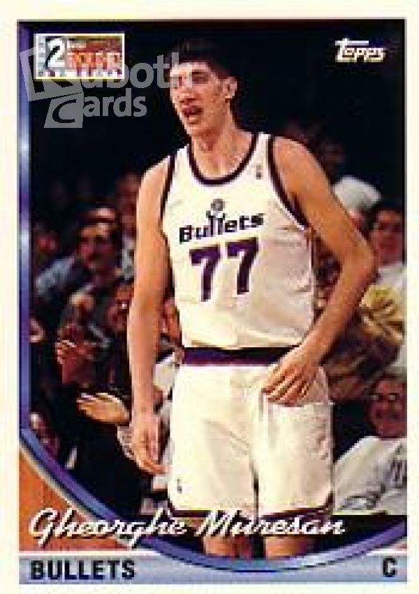 NBA 1993-94 Topps - No. 271 - Gheorghe Muresan