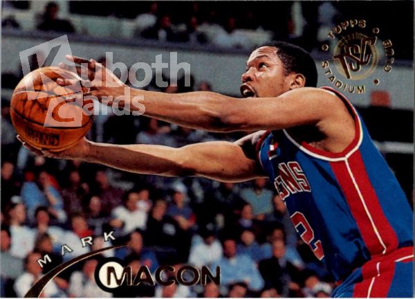 NBA 1994-95 Stadium Club - No 61 - Mark Macon