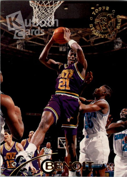 NBA 1994-95 Stadium Club - No 21 - David Benoit