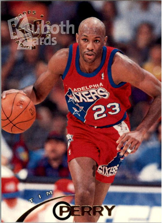 NBA 1994-95 Stadium Club - No 8 - Tim Perry