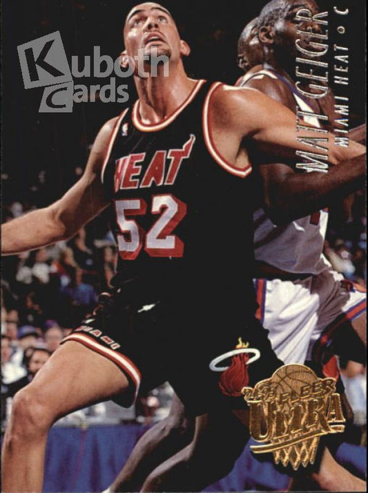 NBA 1994-95 Ultra - No 94 - Matt Geiger