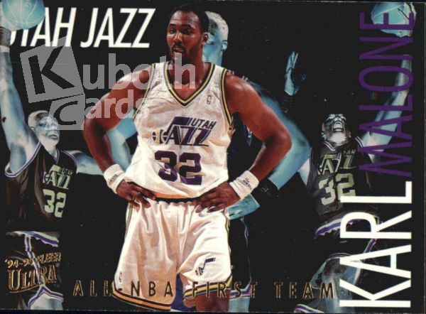 NBA 1994-95 Ultra All-NBA - No 1 of 15 - Karl Malone