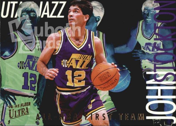 NBA 1994-95 Ultra All-NBA - No 5 of 15 - John Stockton