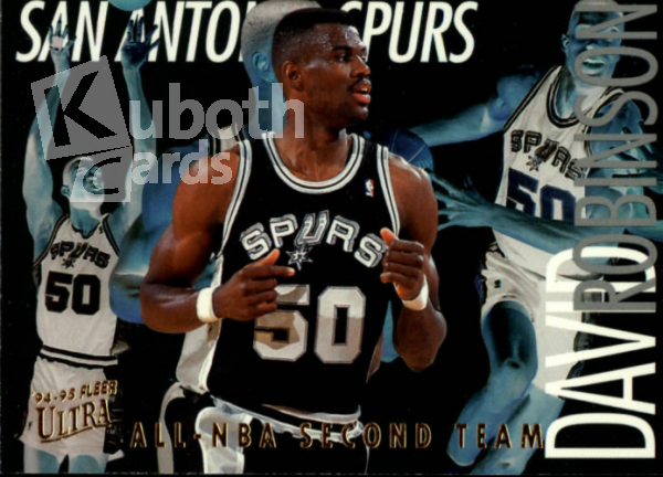 NBA 1994-95 Ultra All-NBA - No 10 of 15 - David Robinson