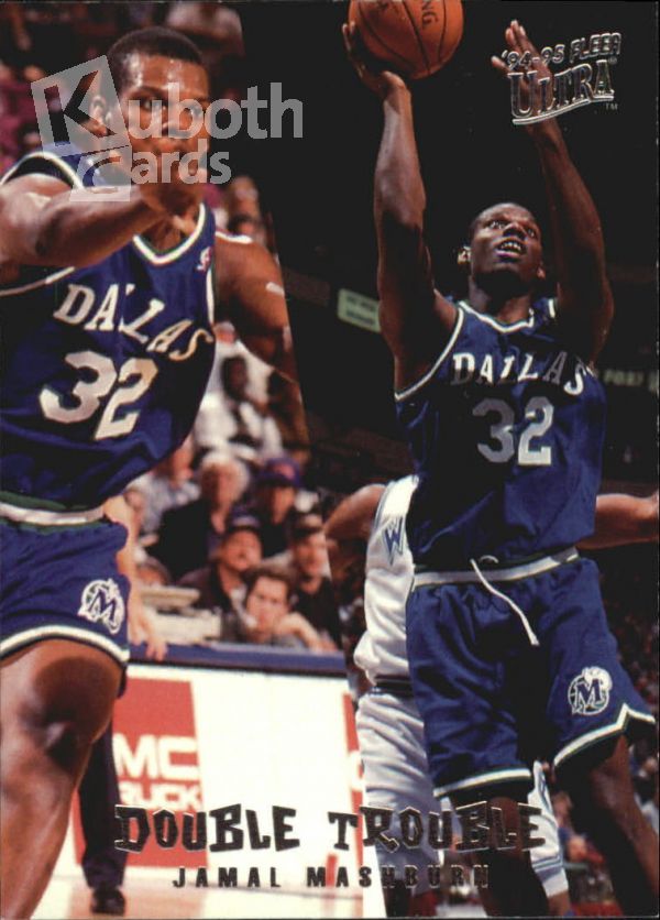 NBA 1994-95 Ultra Double Trouble - No 4 of 10 - Jamal Mashburn