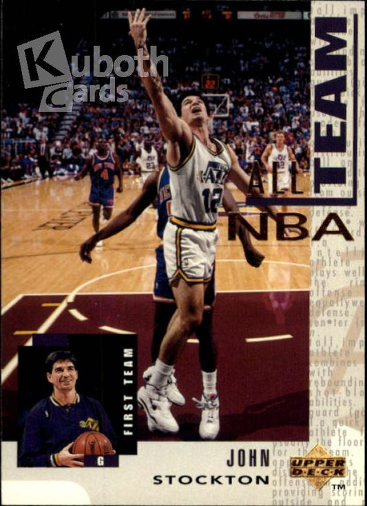 NBA 1994-95 Upper Deck - No. 14 - John Stockton