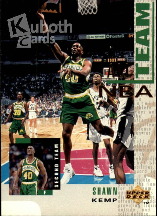 NBA 1994-95 Upper Deck - No. 16 - Shawn Kemp