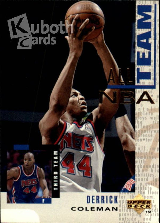 NBA 1994-95 Upper Deck - No 21 - Derrick Coleman