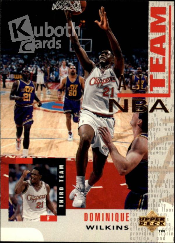 NBA 1994-95 Upper Deck - No. 22 - Dominique Wilkins