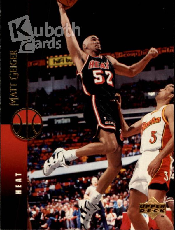 NBA 1994-95 Upper Deck - No 28 - Matt Geiger