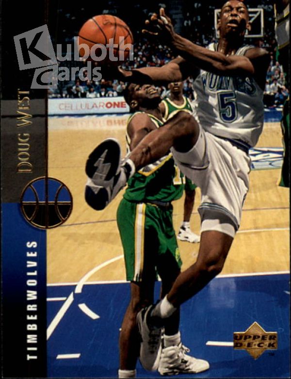 NBA 1994-95 Upper Deck - No. 34 - Doug West