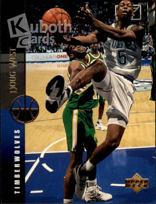 NBA 1994-95 Upper Deck - No. 34 - Doug West