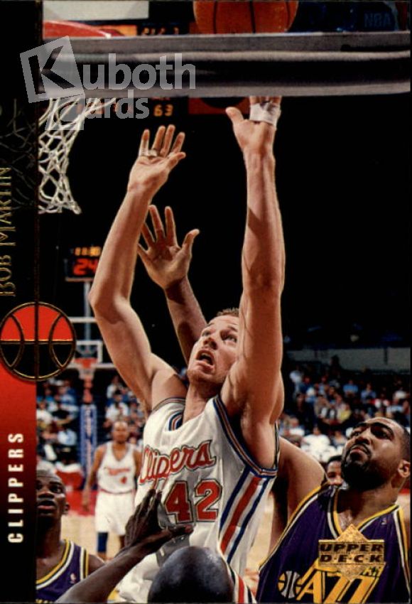 NBA 1994-95 Upper Deck - No 39 - Bob Martin