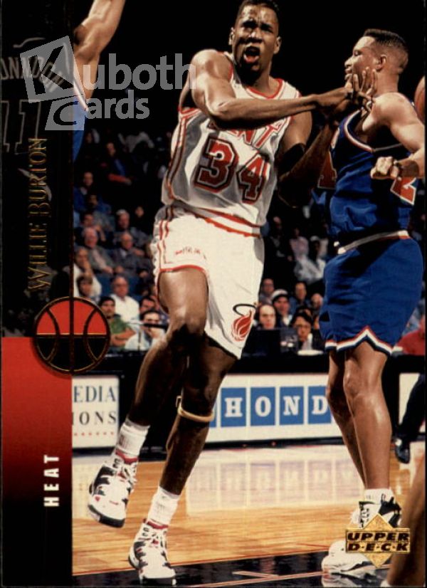 NBA 1994-95 Upper Deck - No 92 - Willie Burton