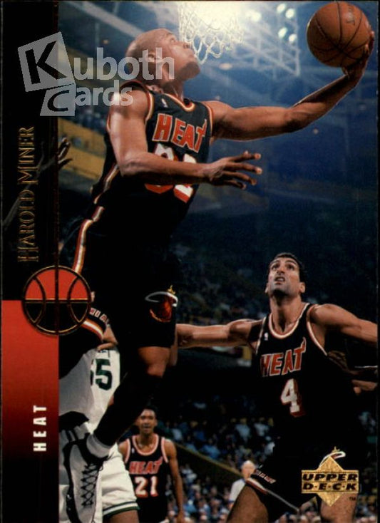 NBA 1994-95 Upper Deck - No 95 - Harold Miner