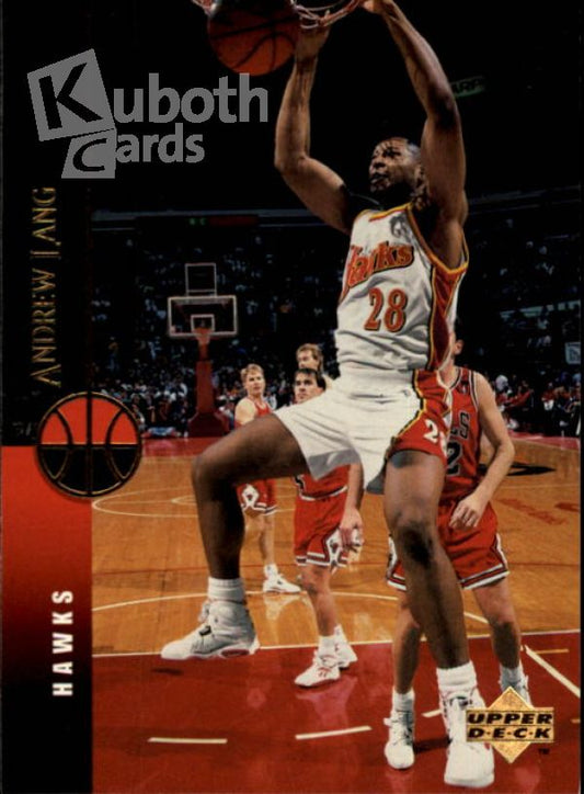 NBA 1994-95 Upper Deck - No 110 - Andrew Lang