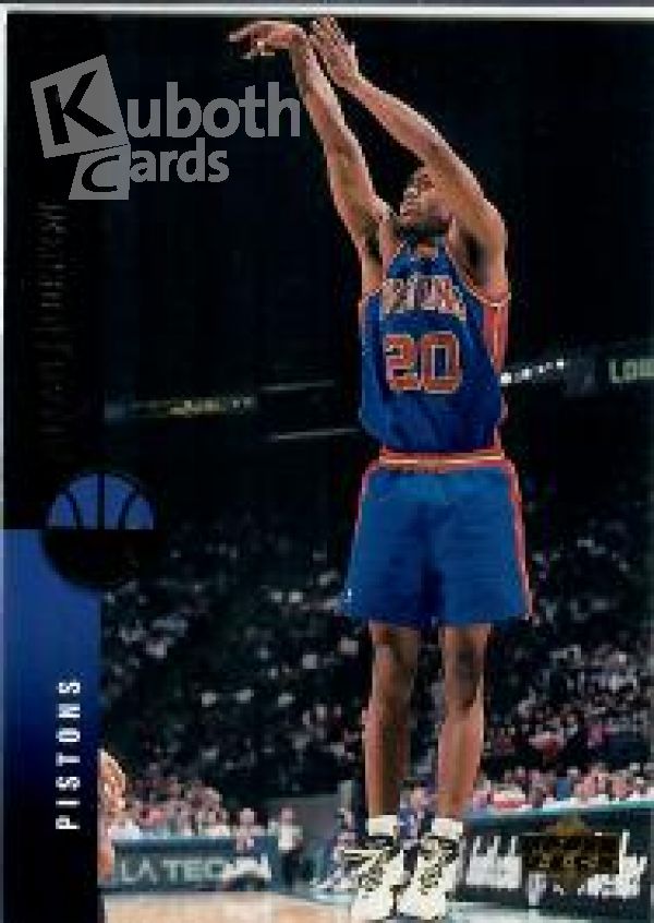 NBA 1994-95 Upper Deck - No 142 - Allan Houston